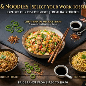 Egg Fried Rice / Egg Noodles / Egg Schezwan